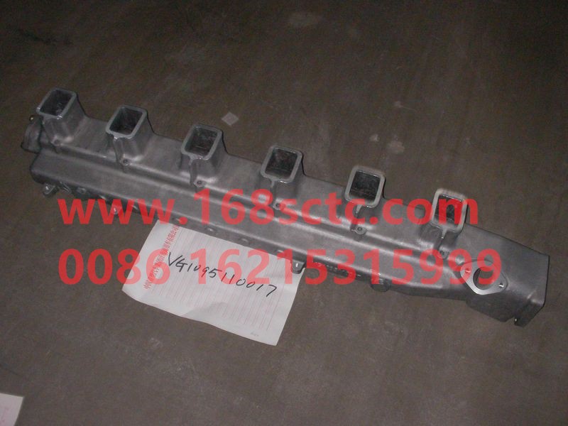 VG1095110017-SINOTRUK HOWO-intake pipe assembly-ZhongQiFaDongJiWD615.97E