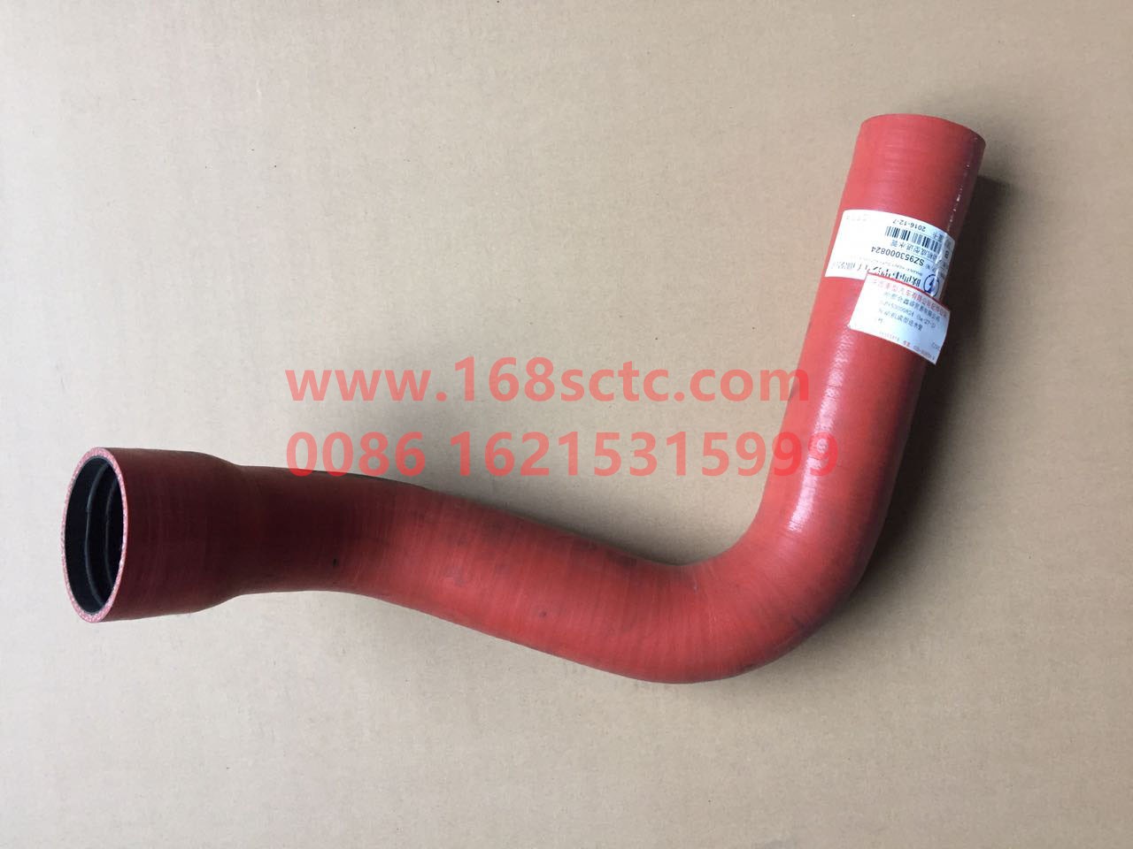SZ953000824-SHACMAN-Engine molded water inlet pipe-DeLongF3000 2013Kuan