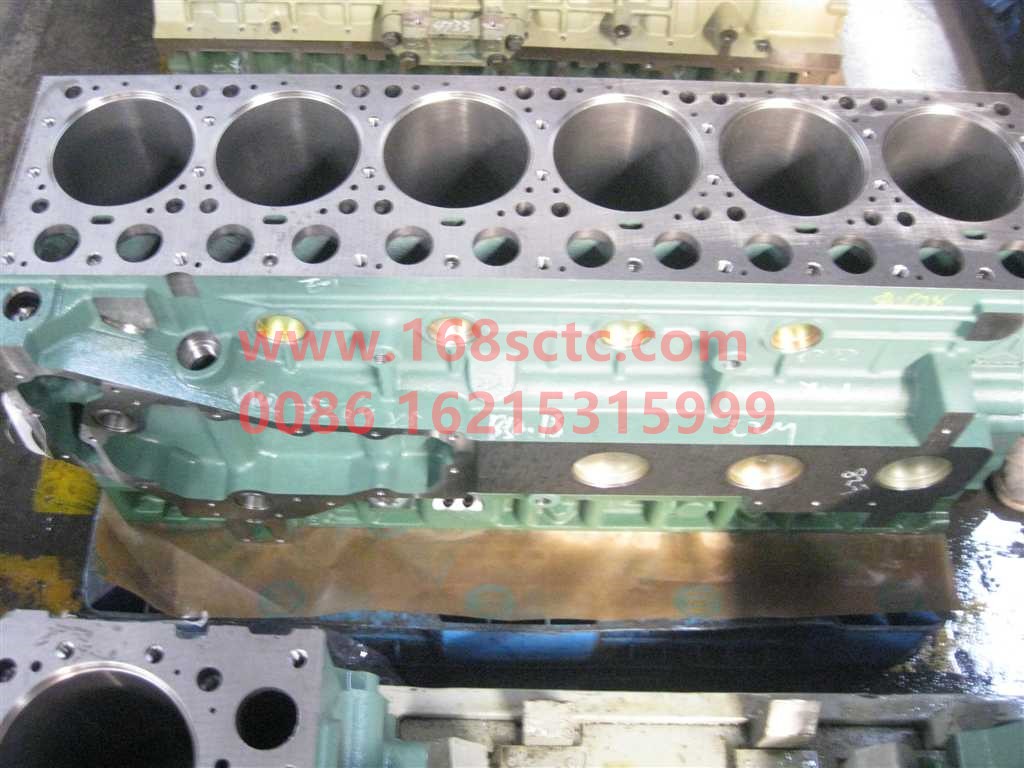 AZ1096010198-SINOTRUK HOWO-Cylinder block assembly 2 valve common rail (0190)-ZhongQiFaDongJiWD615.97C