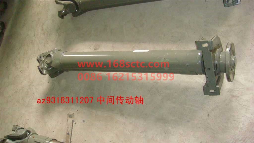 AZ9318311207-SINOTRUK HOWO-transmission shaft L=1207x180x4x57-JinWangZi2008Kuan