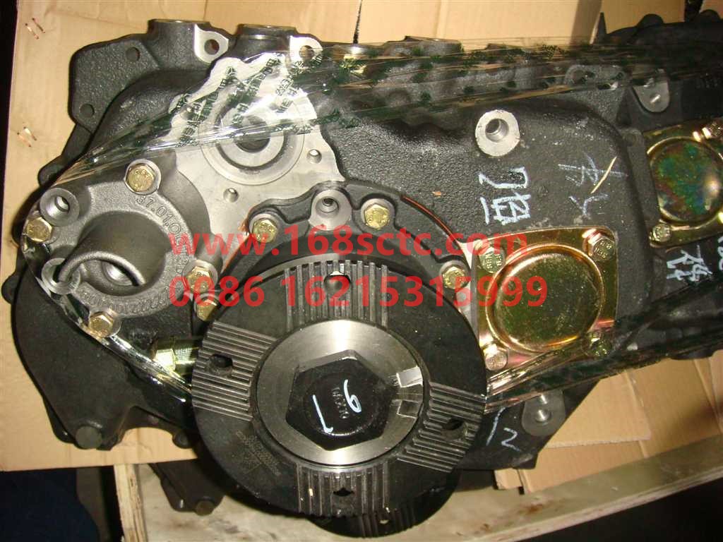AZ2203100018-SINOTRUK HOWO-Range gear auxiliary box assembly-ZhongQiBianSuXiangHW90710