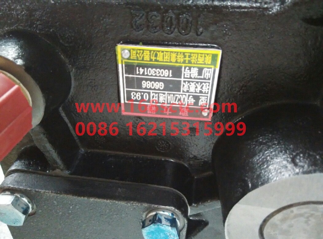QCZ70A-G6086-GEARBOX-PTO-FaShiTeBianSuXiangRT11509C
