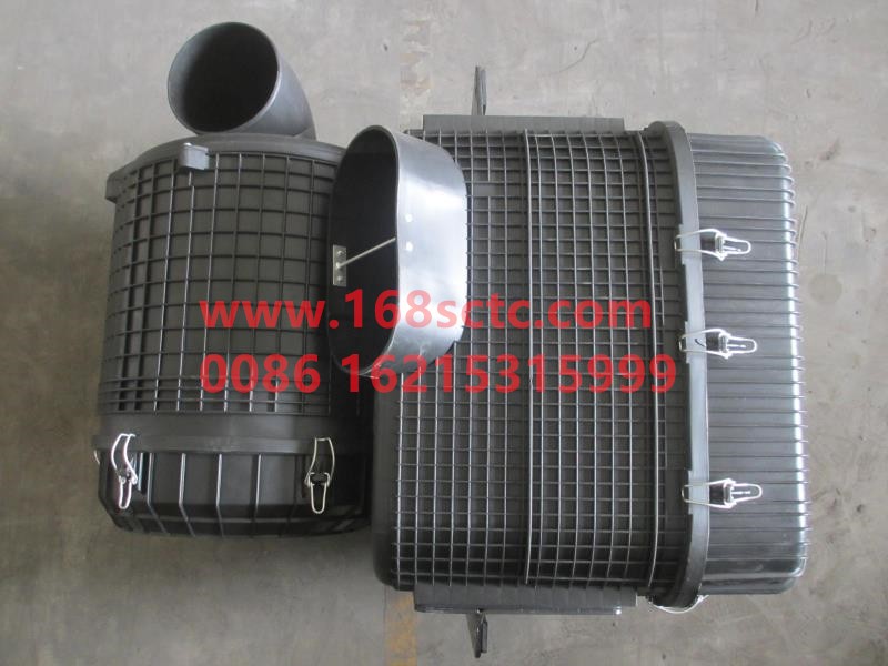 DZ91259190042-SHACMAN-Air filter assemblyoil bath-DeLongF3000 2014Kuan
