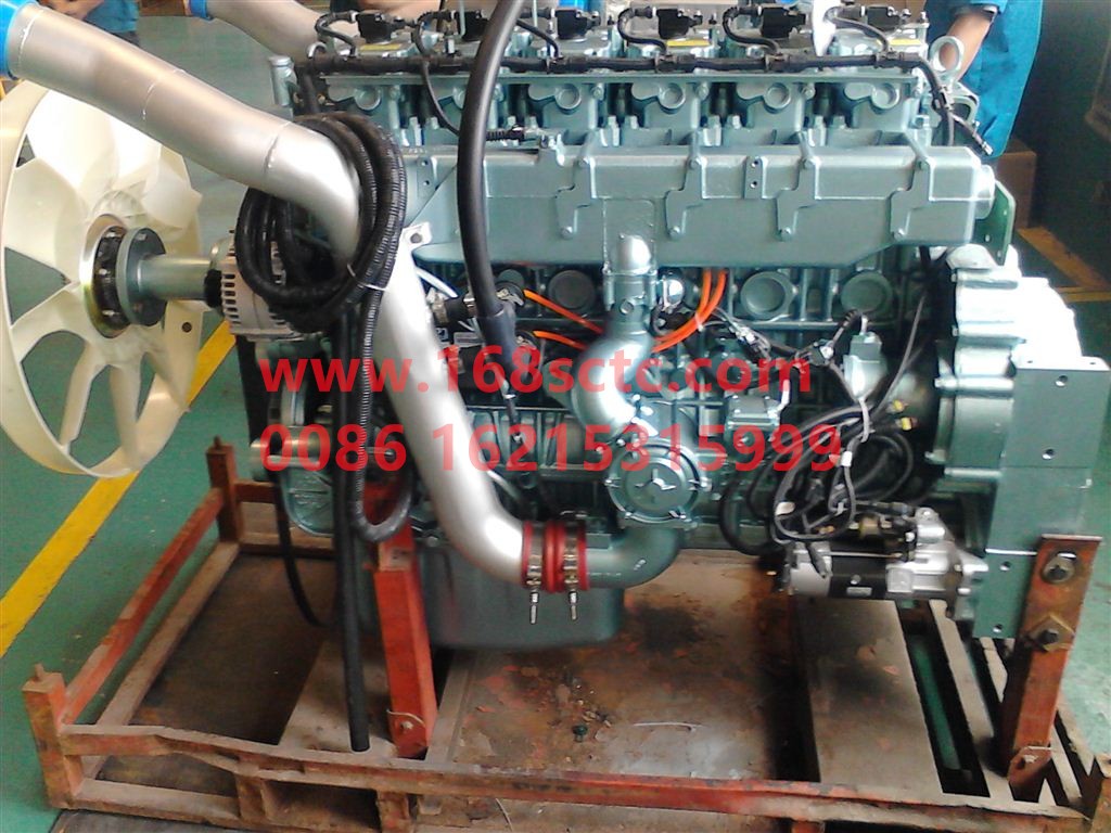A73812014J-SINOTRUK HOWO-Engine assembly T12.38-40 (A7/LNG/National IV/MT)-ZhongQiFaDongJiT12.38-40