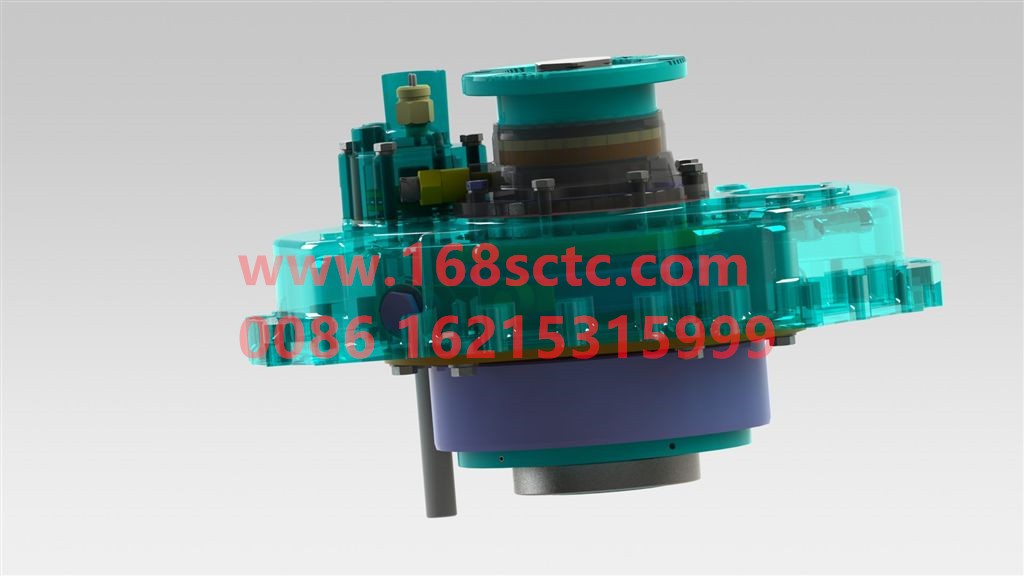 AZ2203100075-SINOTRUK HOWO-Range gear auxiliary box assembly (16 pulses/aluminum shell/with power take-off)-ZhongQiBianSuXiangHW20716