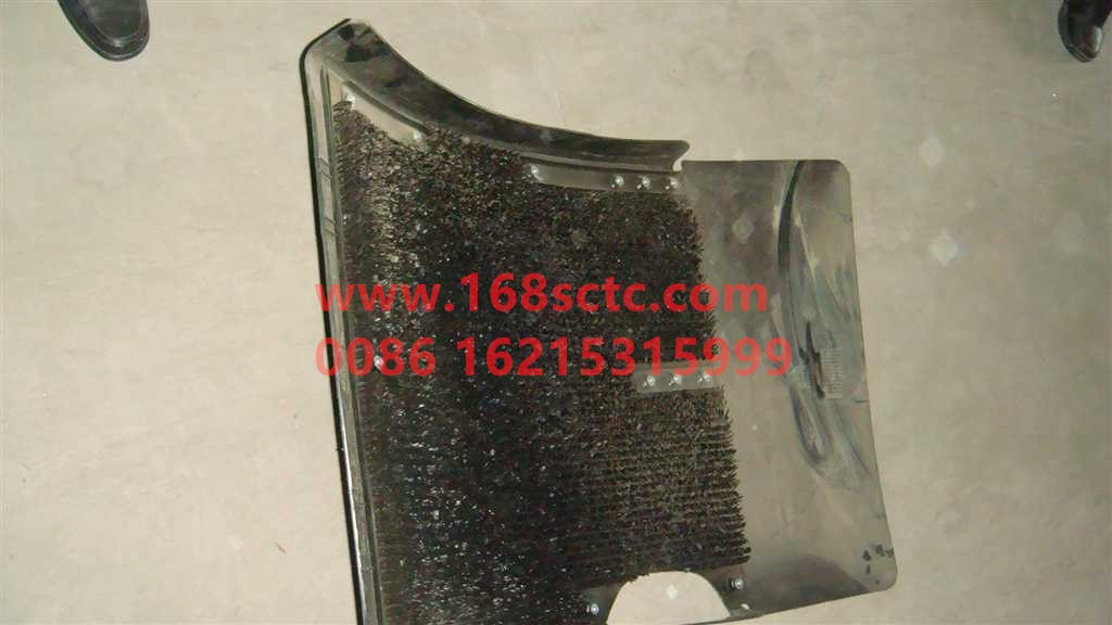 WG9725950120+003-SINOTRUK HOWO-Middle axle left rear mudguard wheel cover-HaoWo2012Kuan