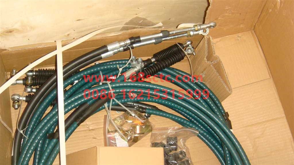 WG9725240234-SINOTRUK HOWO-Shift flexible shaft assembly L=3000mmblack red-HaoWoT7HKuan