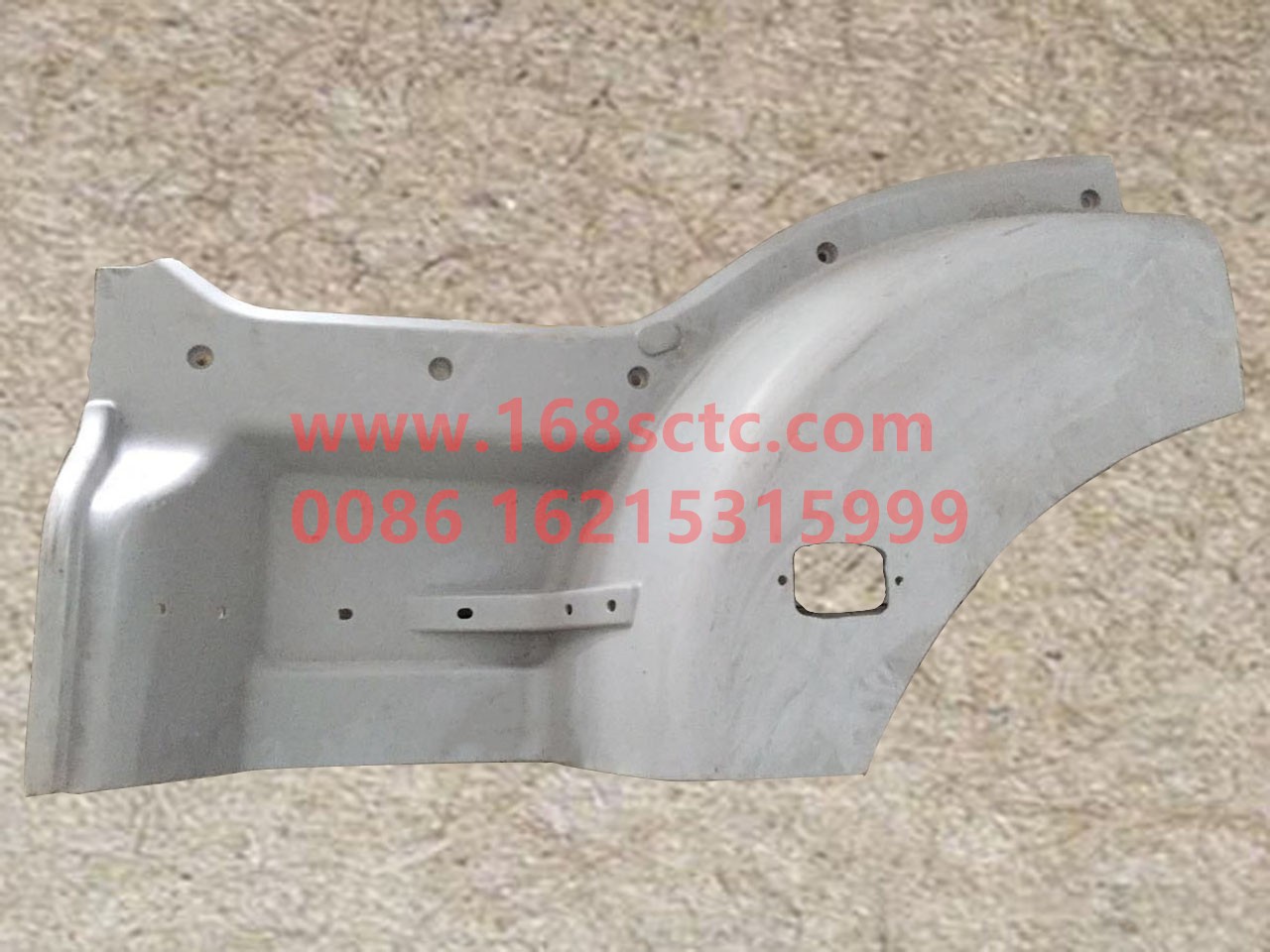 DZ15221242451-SHACMAN-door stepsupper leftnew M3000No paint-DeLongM3000 2012Kuan