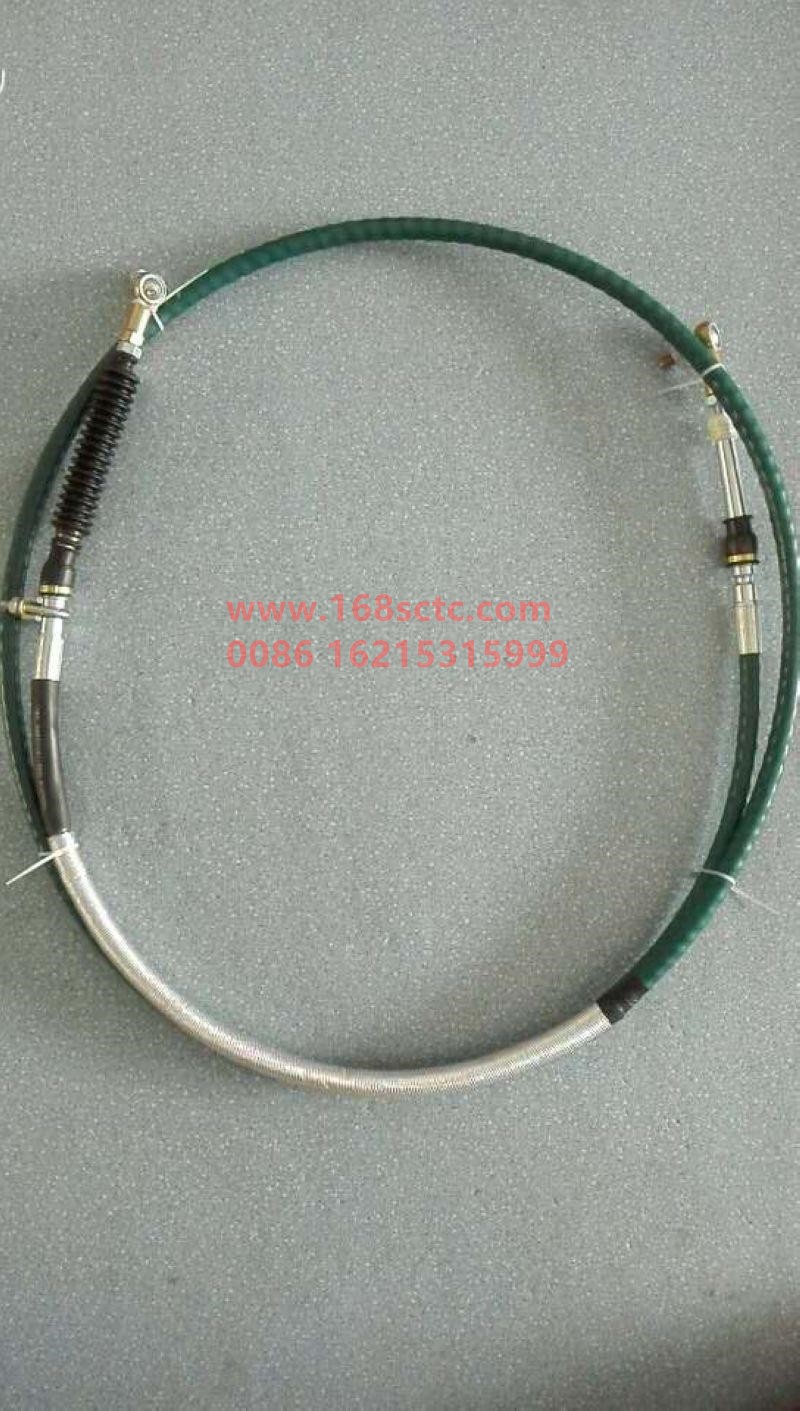 WG9716240022-SINOTRUK HOWO-Gear selection flexible shaft L=4000mm green-HaoWo2009Kuan