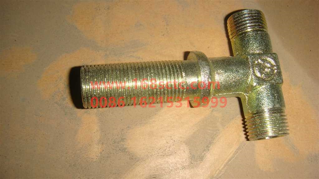 WG9100360112-SINOTRUK HOWO-Over-board tee joint body 3-M18X1.5 (minimum order of 2000 pieces per product)-HaoWo2013Kuan