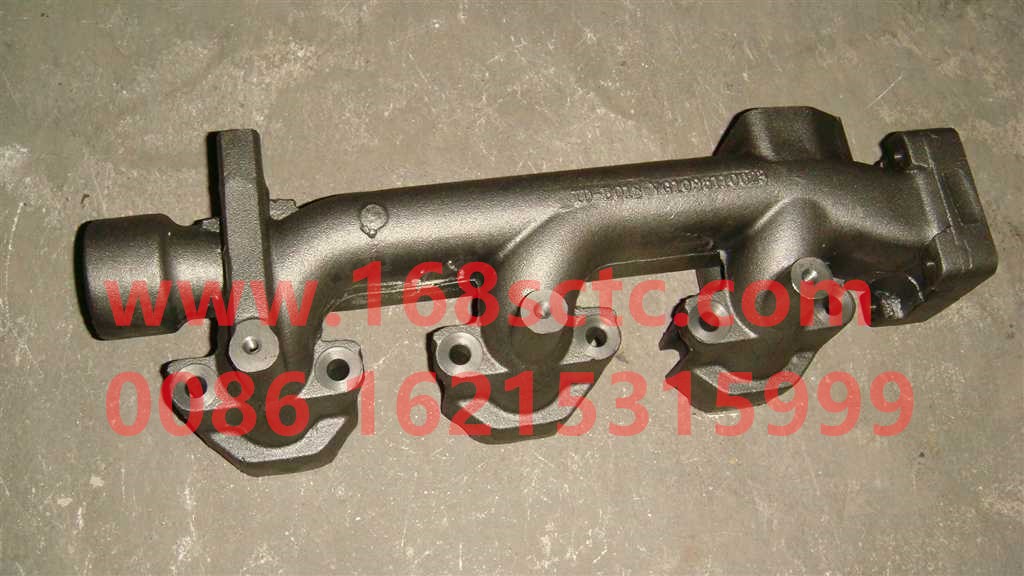 VG1095110023-SINOTRUK HOWO-rear exhaust manifold(EGR2Valve)-ZhongQiFaDongJiD12.42-30