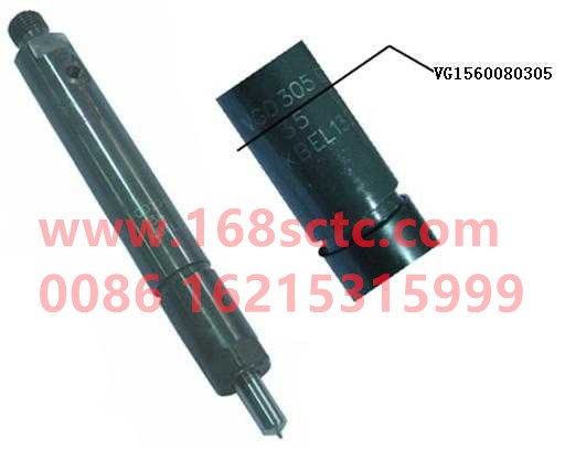 VG1560080305-SINOTRUK HOWO-fuel injector-ZhongQiFaDongJiWD615.97NE