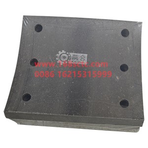 WG9100440027-SINOTRUK HOWO-brake padsforward STR 6hole 146x160x14.5-ZhongQiSTRCheQiao