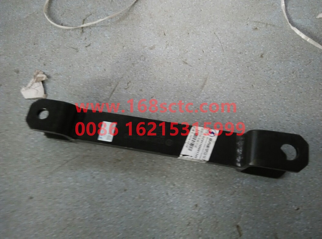 DZ91189681345-SHACMAN-Front stabilizer bar suspension plate assembly-DeLongF2000 2014Kuan