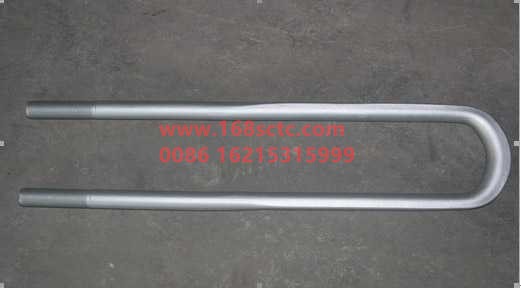 AZ9725520055-SINOTRUK HOWO-rear saddle boltwith nut M27x92x500(07payment)-HaoWo2010Kuan