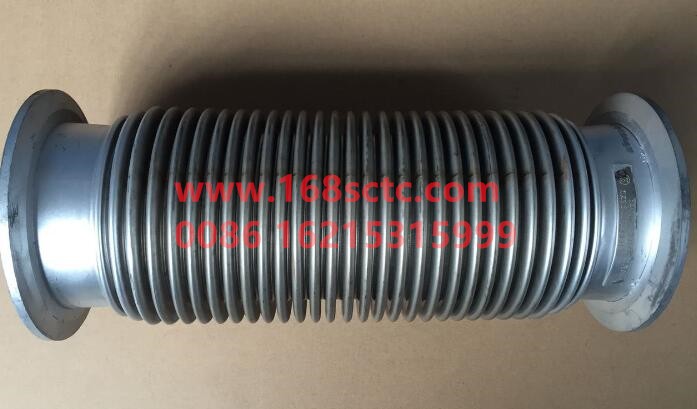 DZ95259540017-SHACMAN-muffler connection bellows L=355 F3000-DeLongF3000 2015Kuan