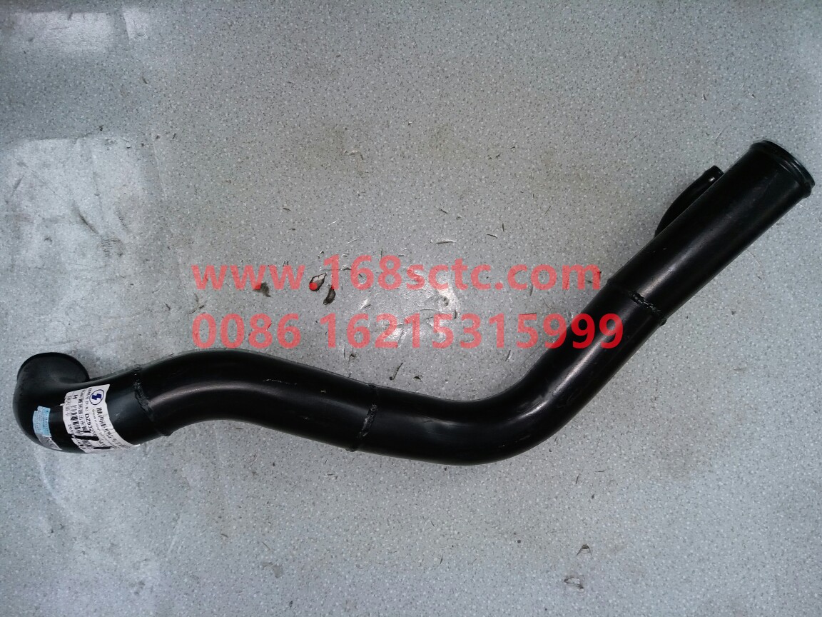 DZ93259534104-SHACMAN-radiator outlet pipe-DeLongF2000 2015Kuan