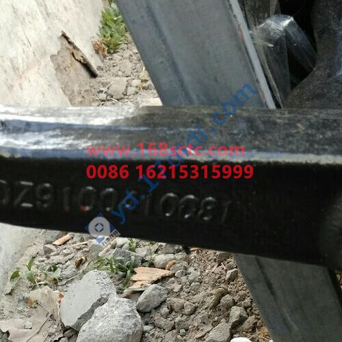 SZ938000735-OTHERS-Front axle assembly (M7.5Tleft double front axle2036drum880Mhanging/Sshock absorber/Ⅰ axis)-HanDeMANQiao