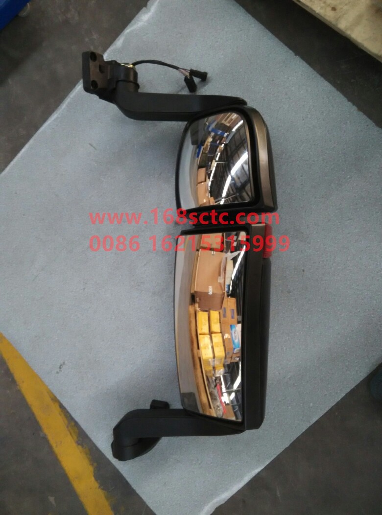 712W63730-0021-SINOTRUK HOWO-rearview mirror assemblyLeft T5Gelectric-HaoWoT5GKuan