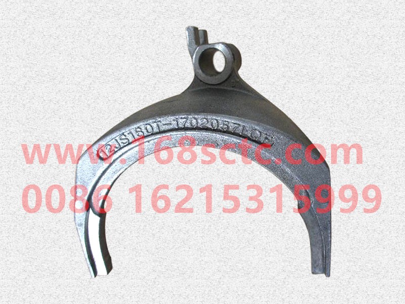 12JS160T-1702057-GEARBOX-shift forkThird and fourth gear-FaShiTeBianSuXiang12JS200T