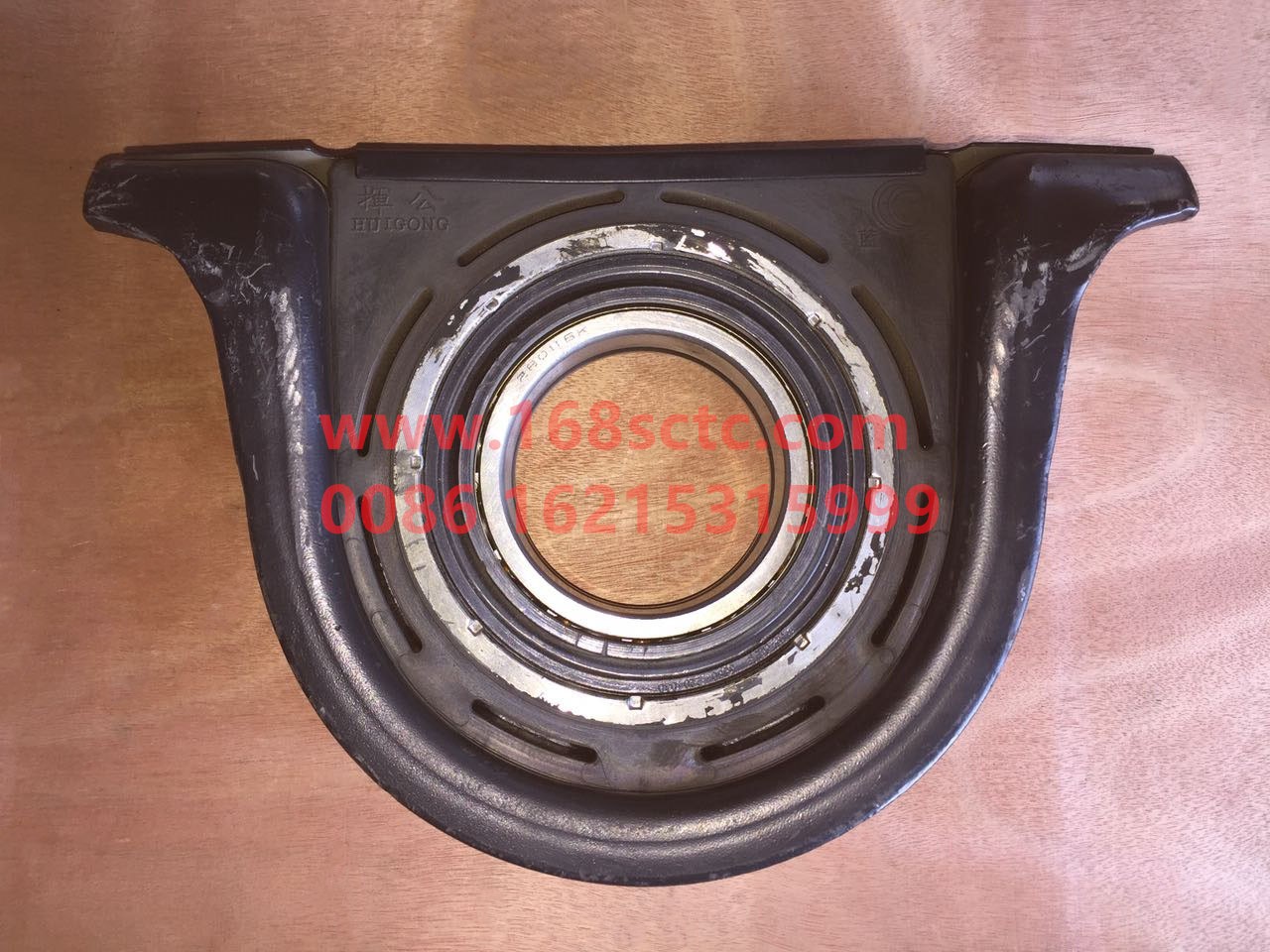 P26013314030-80-SHACMAN-Drive shaft hanger Φ80 2holeboutique-DeLongF3000 2009Kuan