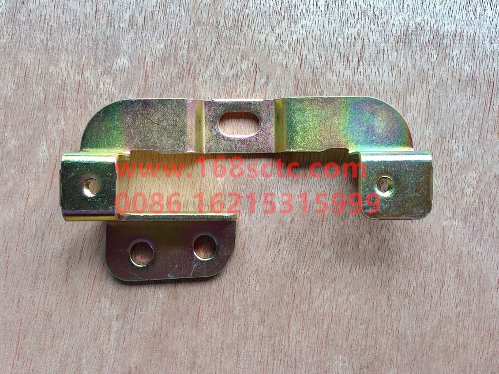 DZ15221114112-SHACMAN-Front cover right lock seat mounting bracket assembly-DeLongL3000 2016Kuan