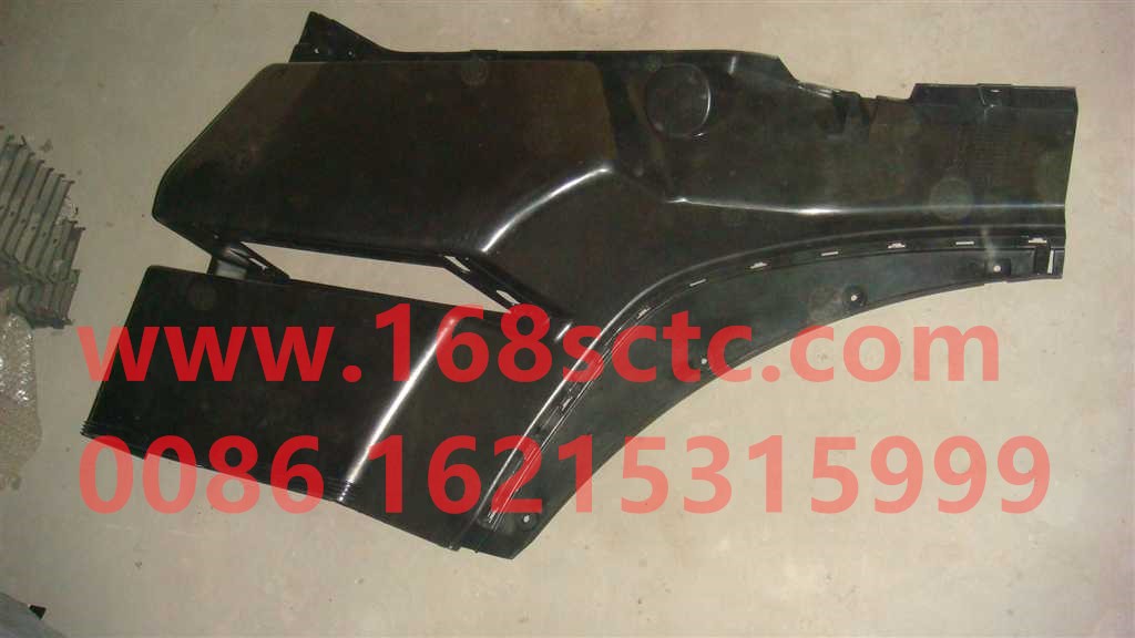 WG1664230006-SINOTRUK HOWO-front fenderrightlowhigh floor A7black-HaoWoA7Kuan