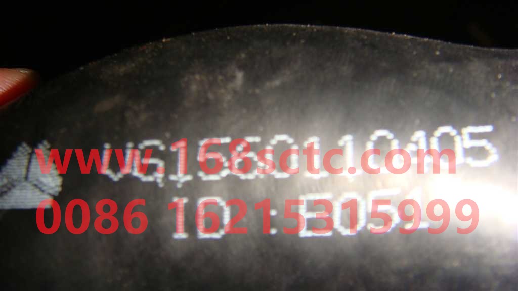 VG1560110405-SINOTRUK HOWO-intake hose-ZhongQiFaDongJiWT615.95