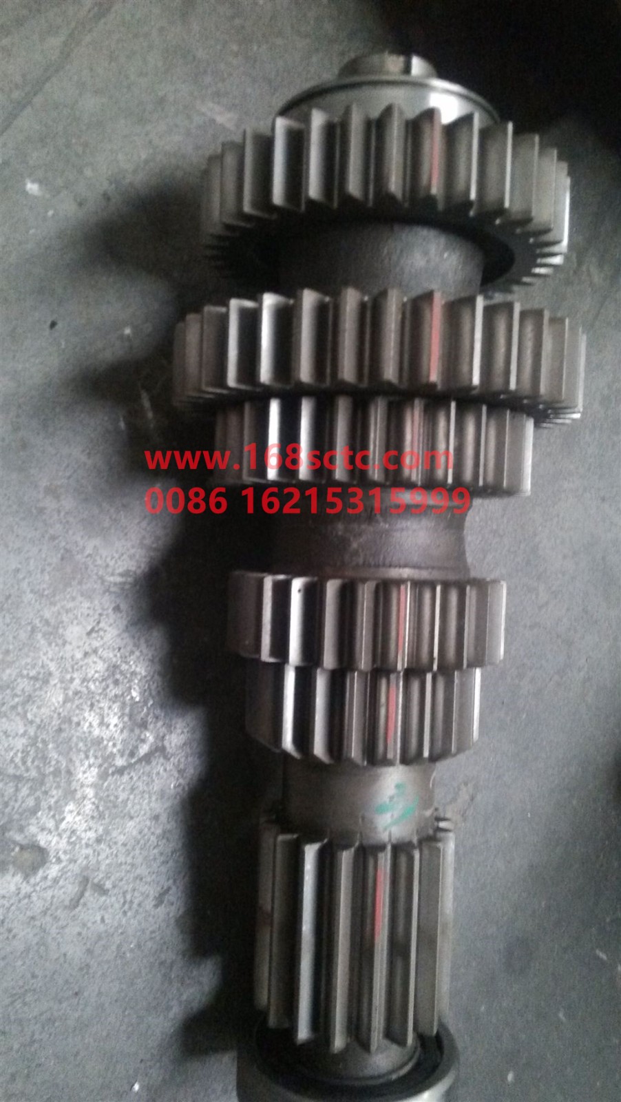 AZ2203030034-SINOTRUK HOWO-countershaft assemblyLeftOverdrive-ZhongQiBianSuXiangHW19710
