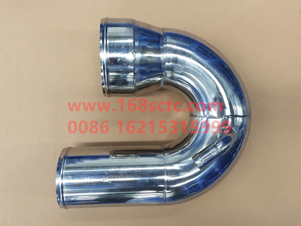 DZ93259190802-SHACMAN-Air compressor intake pipe assembly-DeLongF2000 2015Kuan