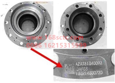 AZ9761340092-SINOTRUK HOWO-rear hub-ZhongQiHW1697Qiao