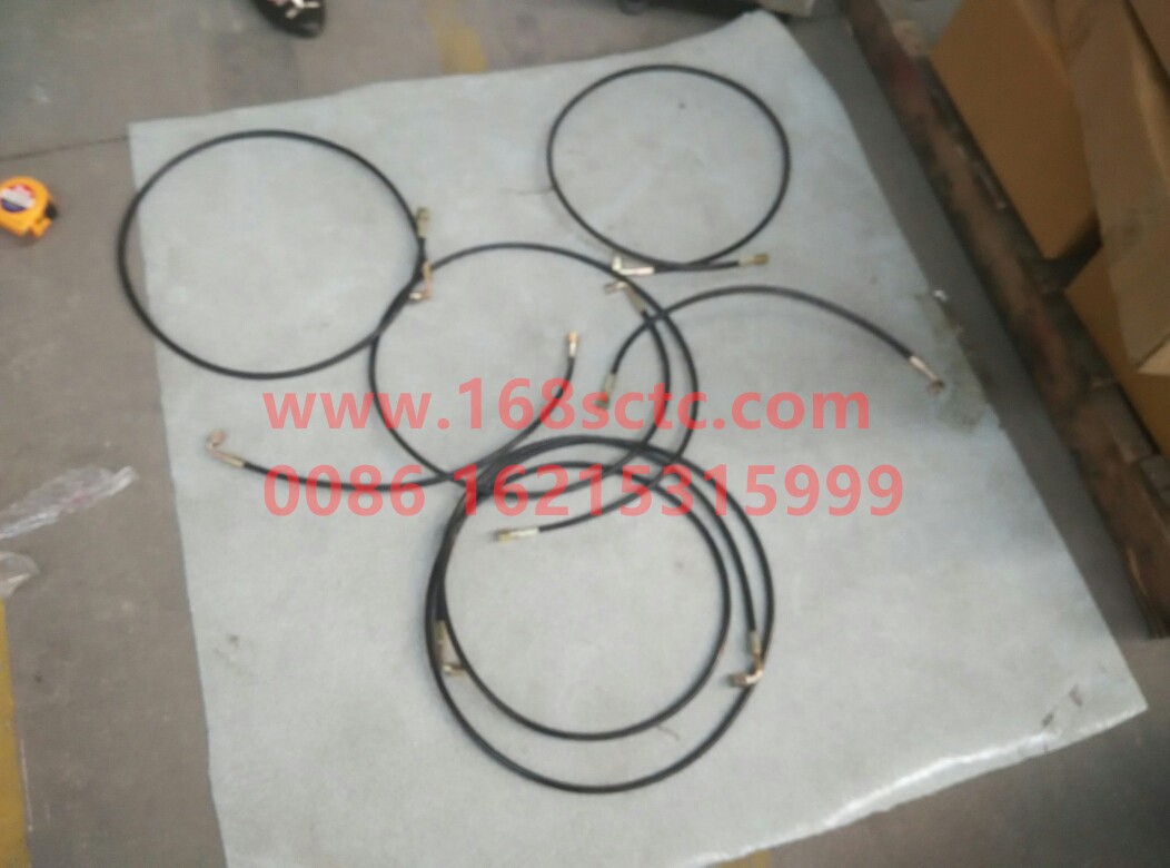 DZ93259820015-SHACMAN-cab lift hoseset6root-DeLongF2000 2007Kuan