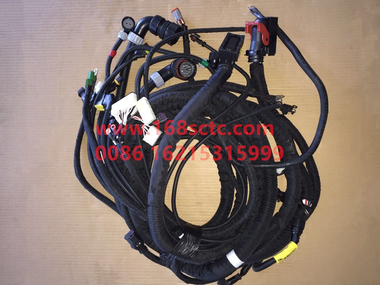 DZ97189775177-SHACMAN-Engine Chassis Harness-DeLongX3000 2013Kuan