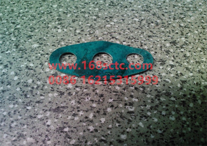 609E110050-WEICHAI-Supercharger oil inlet pipe gasket non-asbestos 1.0-WeiChaiFaDongJiWP7.300E30