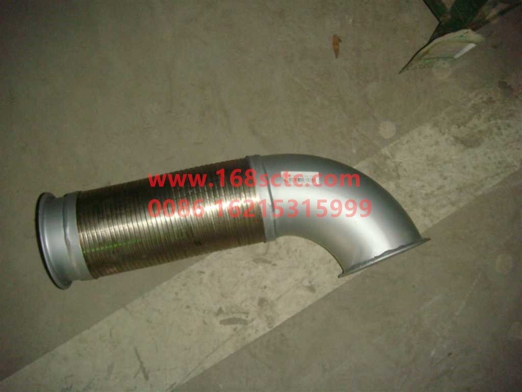WG9725540105-SINOTRUK HOWO-exhaust pipe assembly-HaoWo2007Kuan