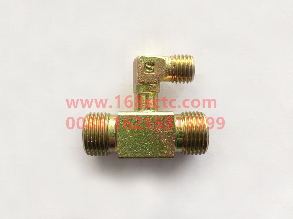 DZ91189360019-SHACMAN-Tee joint body-DeLongF2000 2014Kuan