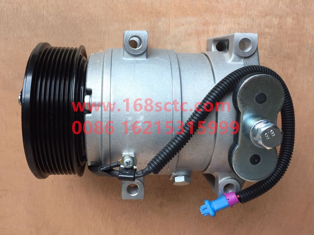 DZ13241845034-SHACMAN-Compressor assembly (8PK) HD17-DeLongF3000 2015Kuan