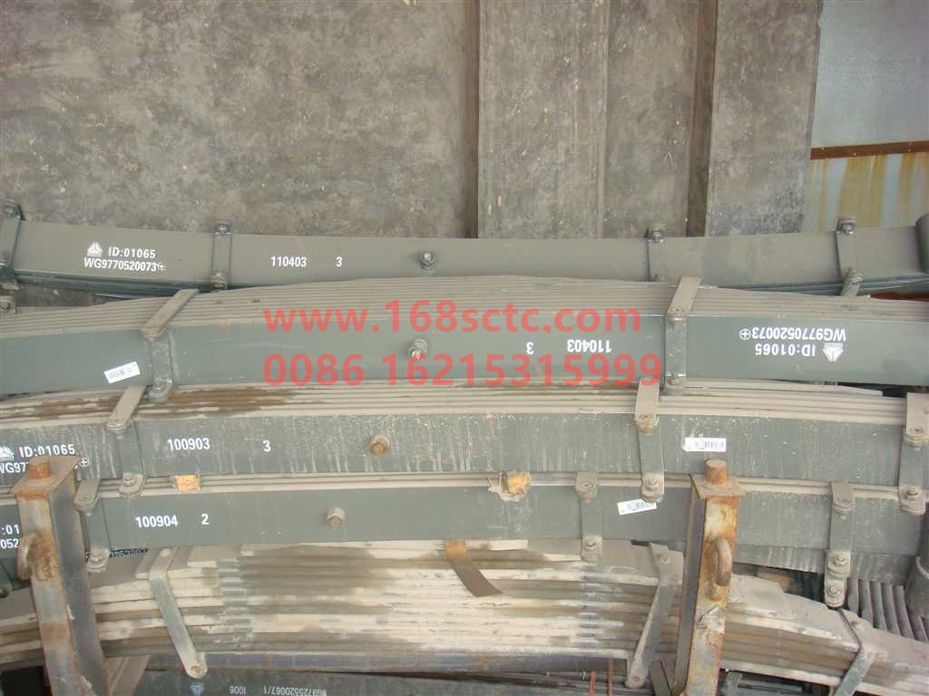 WG9770520073-OTHERS-Front leaf spring assembly 18x100Twelve pieces-KuangShanBaWang70