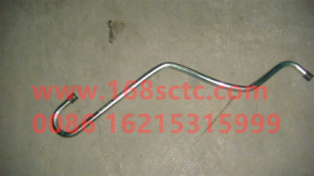 VG1095110124-SINOTRUK HOWO-Supercharger oil inlet pipe-ZhongQiFaDongJiWD615.97E
