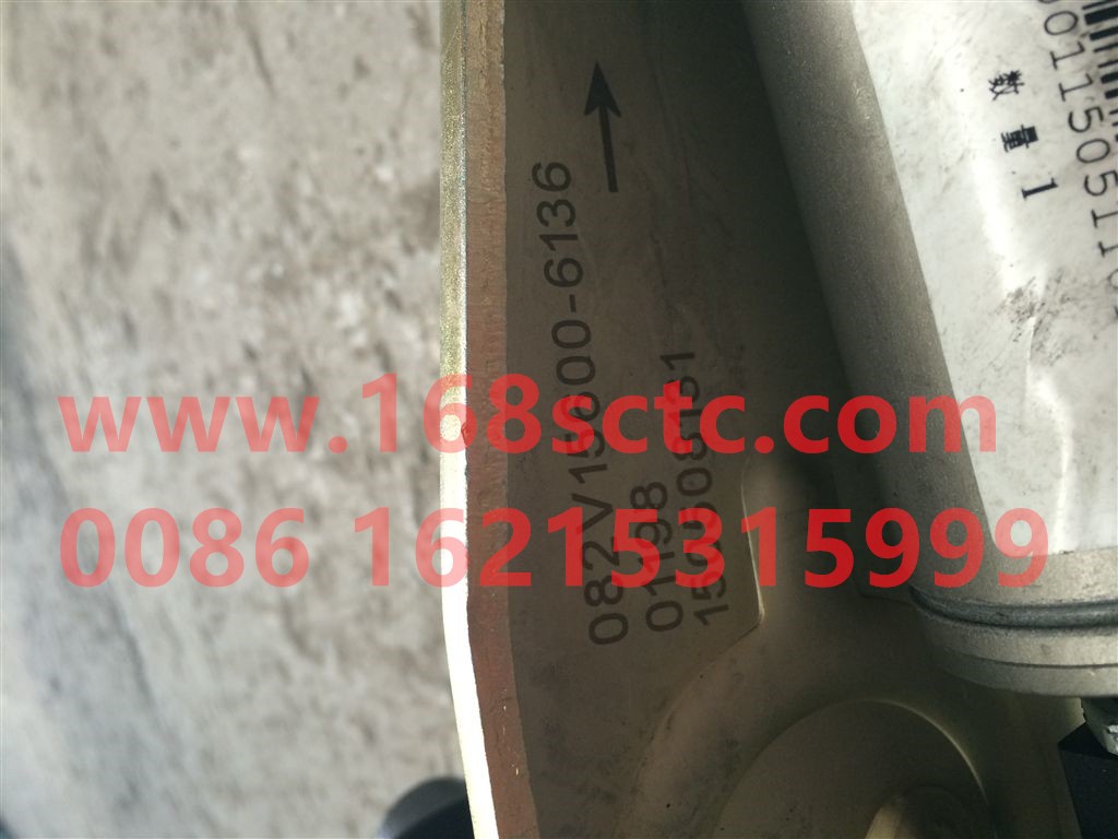 082V15600-6136-SINOTRUK HOWO-Exhaust Butterfly Valve-ZhongQiFaDongJiMC07.28-30