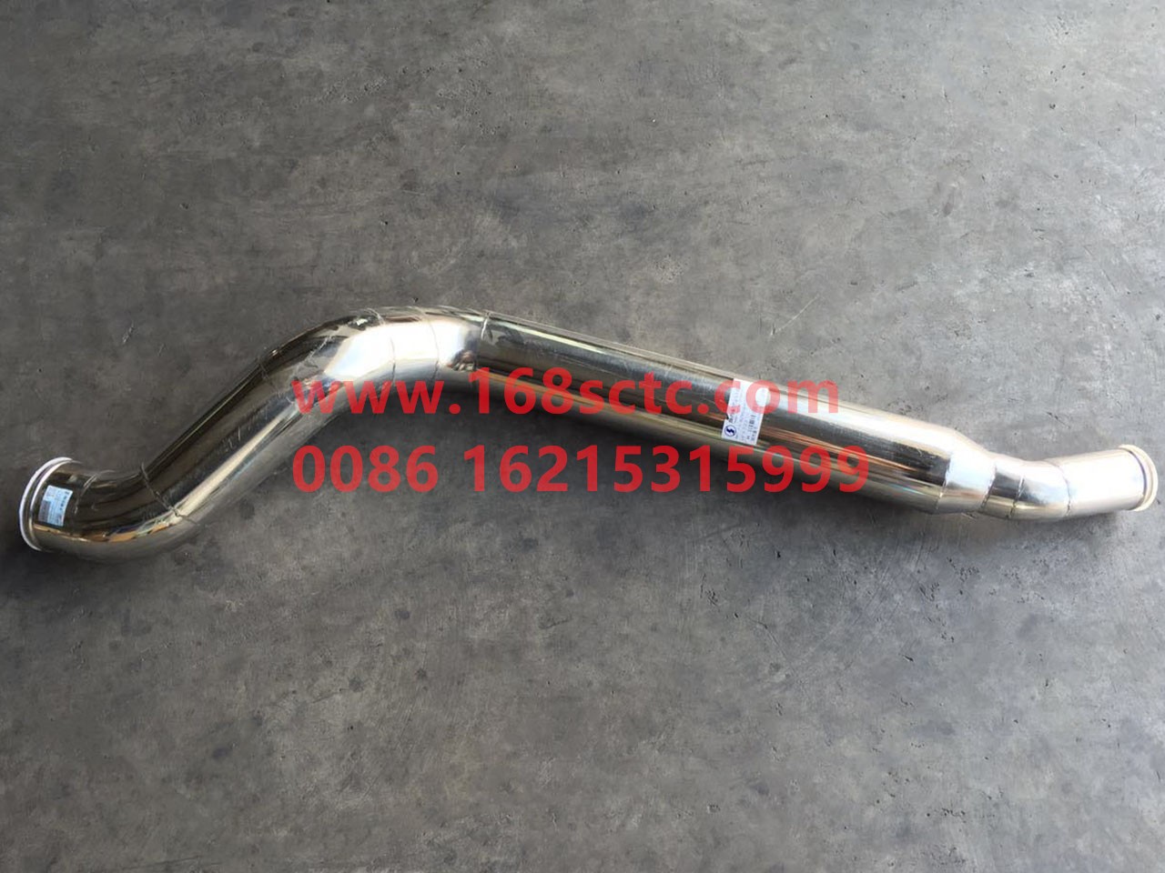 DZ95259534125-SHACMAN-intercooler intake pipe-DeLongF3000 2015Kuan