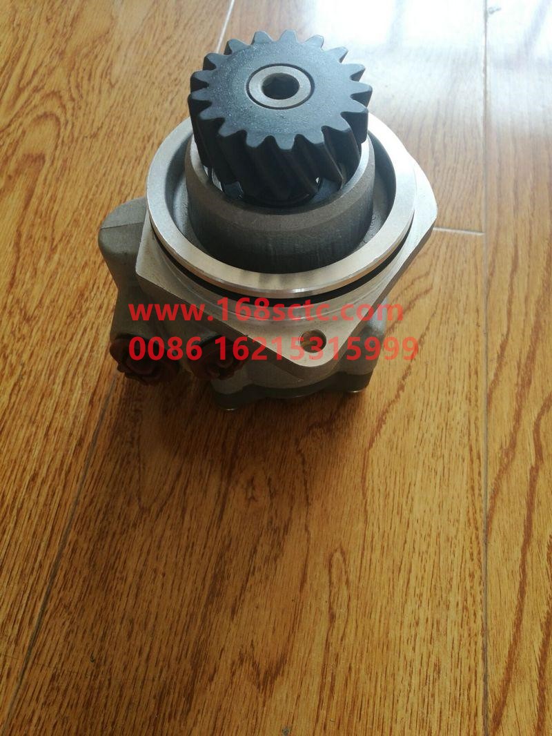 WG9931478037-SINOTRUK HOWO-Steering pump aluminum 17Mpax20L/min 17 teeth vane type-HaoWoA7Kuan