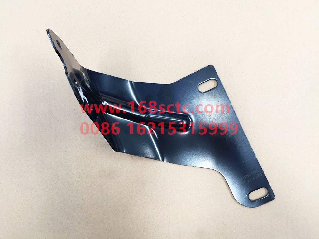 DZ96189622003-SHACMAN-Bumper left connecting plate-DeLongXinM3000 2013Kuan