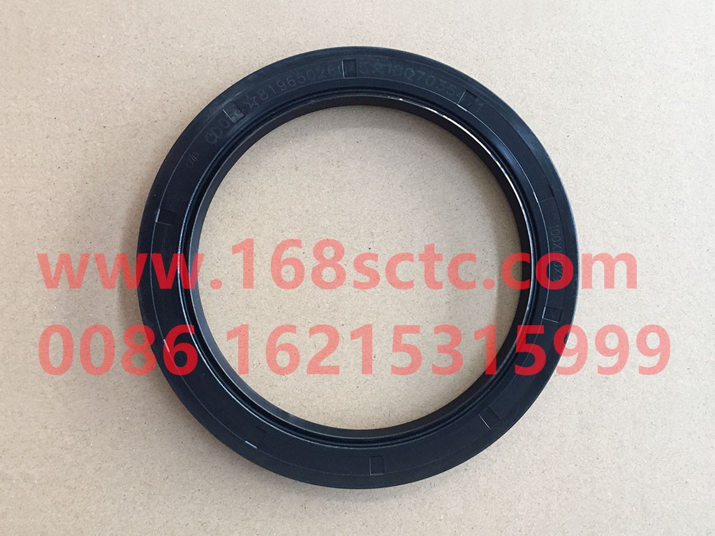 81.96502.6045-OTHERS-Front axle seal ring 100x130x12-HanDeMANQiao
