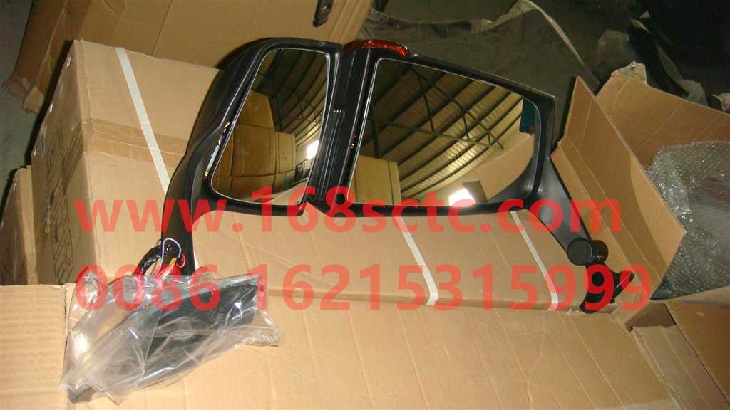 WG1664771010-SINOTRUK HOWO-rearview mirror assemblyelectricLeftWith wide-angle exterior mirrors-HaoWoT7HKuan