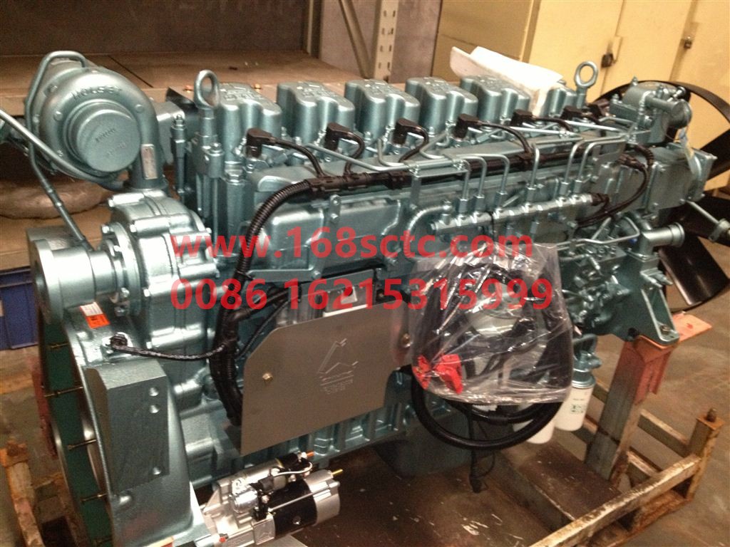 A73413014P-SINOTRUK HOWO-Engine assembly D10.34-40 (two-valve SCR/basic type/National IV/Bosch system)-ZhongQiFaDongJiD10.34-40