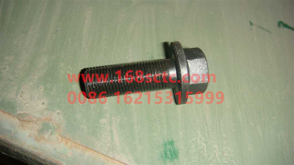 AZ9970320018-SINOTRUK HOWO-The minimum order quantity for hexagonal flange face-to-face toothed bolts is 20,000 pieces-ZhongQiZhongQiaoAC26