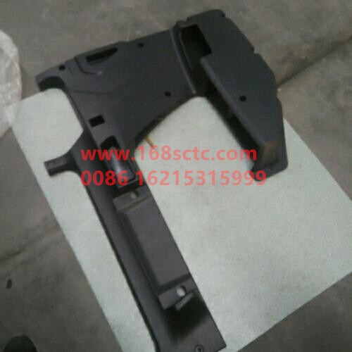 DZ13241300111-SHACMAN-Door panel assembly (F3000/left) with handle-DeLongF3000 2010Kuan