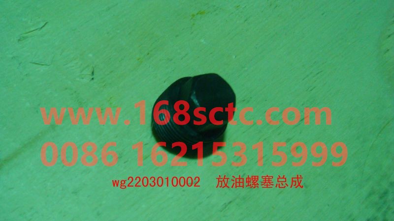 WG2203010002-SINOTRUK HOWO-Screw plug (oil drain plug)-HaoWo2013Kuan