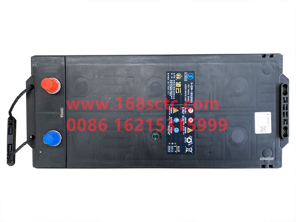 DZ95189761465-SHACMAN-Maintenance-free battery (165Ah)-DeLongF3000 2015Kuan